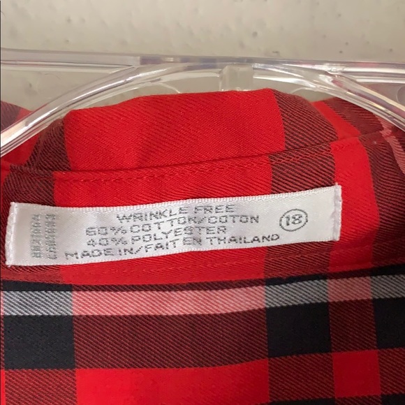 Plaid Button Dowm - Picture 4 of 4